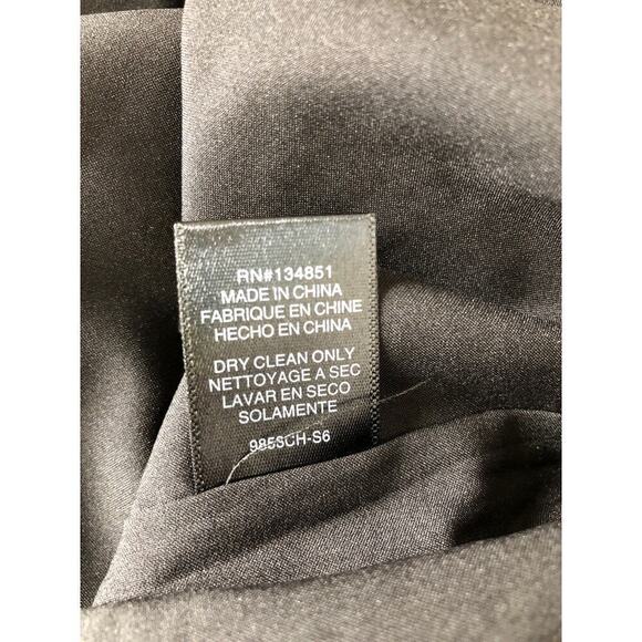 Charles Henry Off The Shoulder Dress Ruffle Shift Mini Black NWT Small - Picture 10 of 11